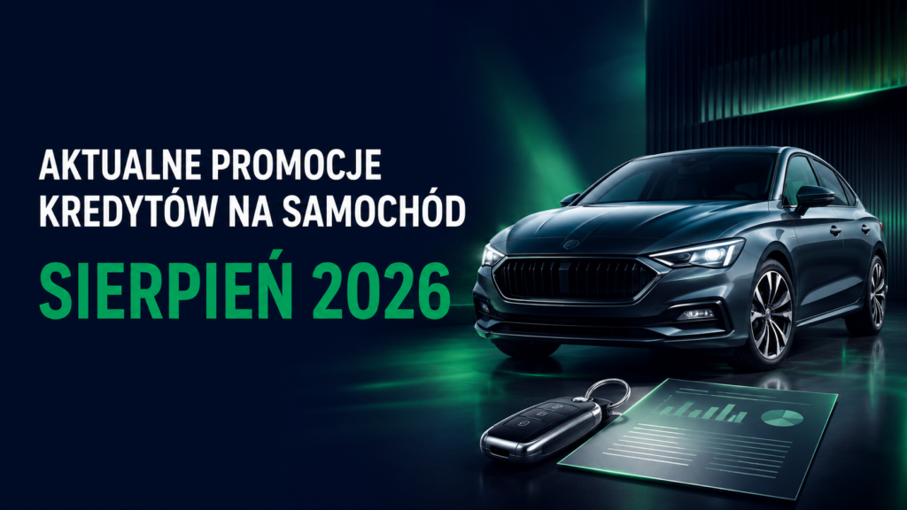Aktualne promocje kredytów na samochód – sierpień 2026