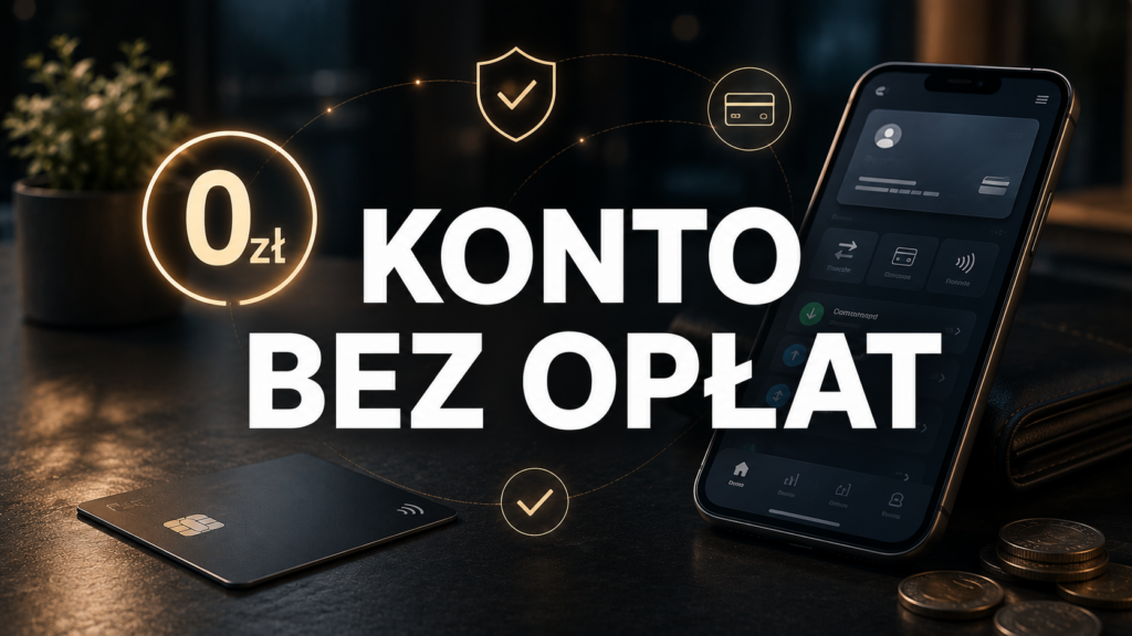 Konto bez opłat – rachunek bankowy bez miesięcznej opłaty